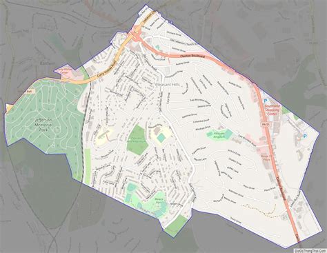 pleasant hill zoning map|Iba pa.